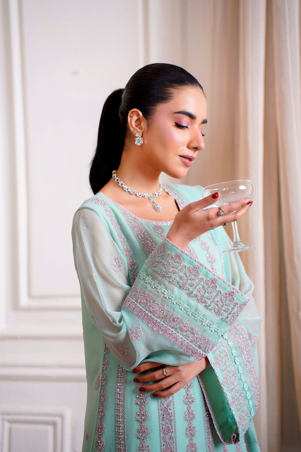 ZOREX Cotton Karandi Suit gallery 4
