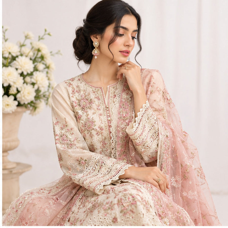 3-Piece Unstitched Lawn